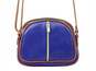 Damska torebka ze skóry naturalnej KEMER 017 Niebieska