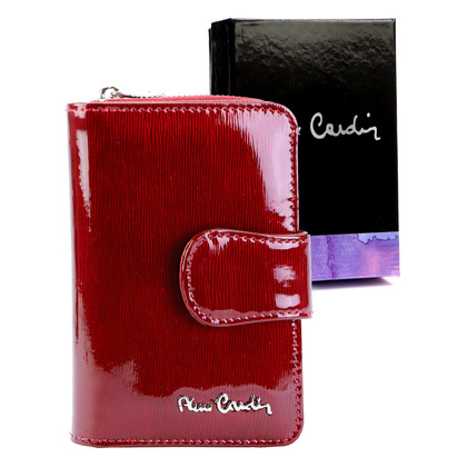Nieduży portfel damski skórzany Pierre Cardin