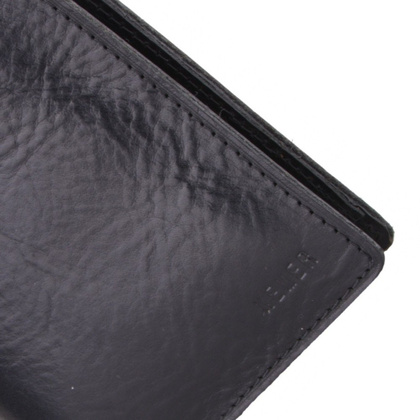 Portfel męski skórzany KEMER 348 Czarny - min. zamówienie 20 / 50 / 100 szt.