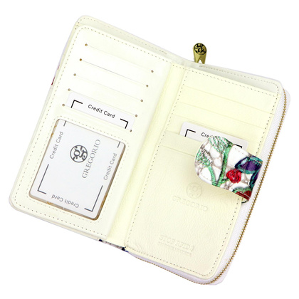 Portfel damski skórzany PELLUCCI KL-116 multicolor