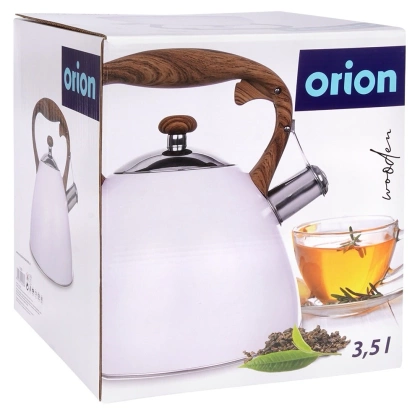 Czajnik biały stalowy nowoczesny automatyczny 3 l