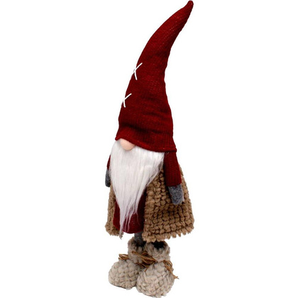 Ludowy skrzat z brodą 17x10x59CM