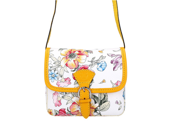 Torebka damska skórzana KEMER 112 FL Zielona