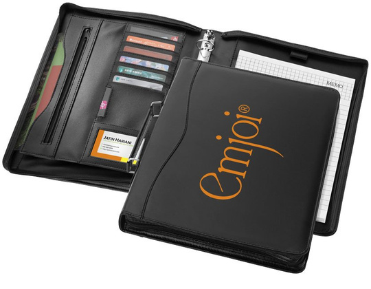 Portfolio aktówka KEMER Ebony A4, Czarny
