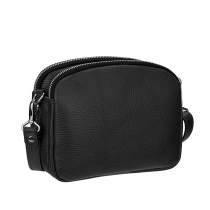 Mała torebka Canaletto z groszkowanej skóry licowej – klasyka i praktyczność na co dzień TD835