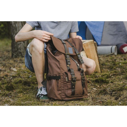 Plecak miejski KEMER SOLIER SV01 Brązowy - min. zamówienie 20 / 50 / 100 szt.