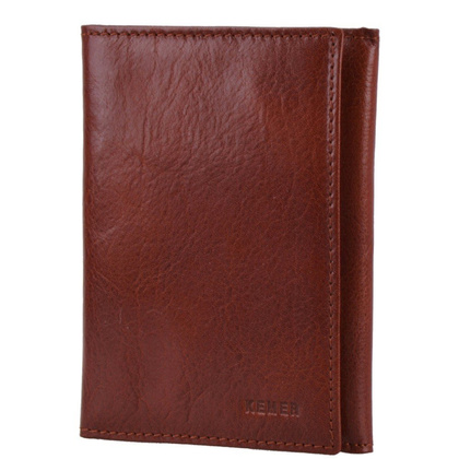 Etui na dokumenty skórzane KEMER OD1 Jasno brązowe - min. zamówienie 20 / 50 / 100 szt.