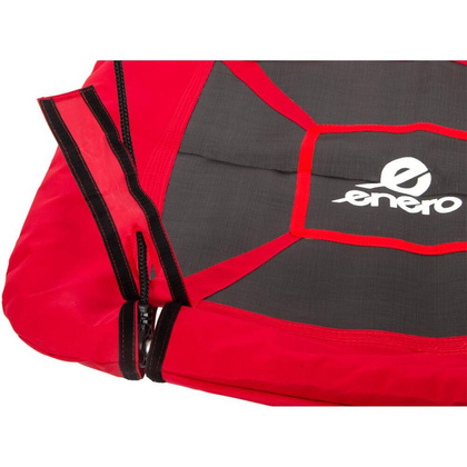 Huśtawka ogrodowa bocianie gniazdo 95x95cm czerwona