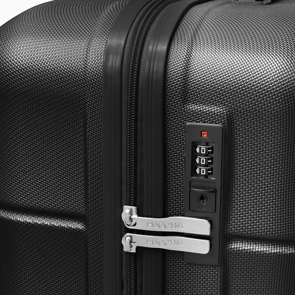 Duża walizka PUCCINI CAIRO ABS030A 1 Czarna