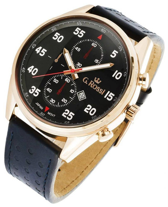 Zegarek Męski G.Rossi ERNET 7116A-6f3
