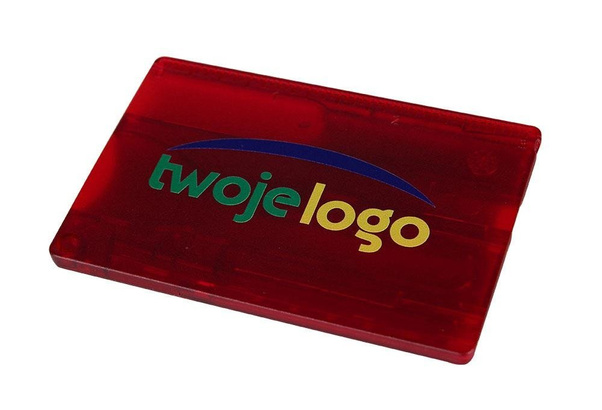 SwissCard Lite transparentny Niebieski