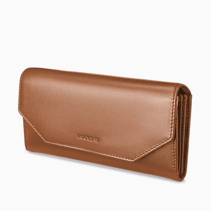 Portfel damski skórzany PUCCINI VULCANO VC92519 2B Brązowy