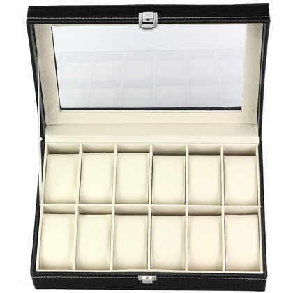 ORYGINALNE PUDEŁKO SZKATUŁKA CZARNY PATRIZIA WATCH-12-22001 KEMER