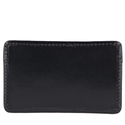 Etui na karty / wizytówki skórzane KEMER 309W-ID Czarne - min. zamówienie 20 / 50 / 100 szt.