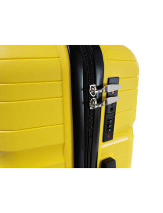 Mała kabinowa walizka PELLUCCI RGL PP3 S Szara