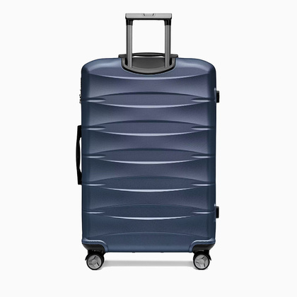 Duża walizka PUCCINI CAIRO ABS030A 7A Granatowa