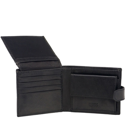 Portfel męski skórzany PUCCINI MU1953 1 Czarny