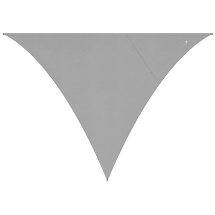 Żagiel przeciwsłoneczny ogrodowy trójkątny 4x4x3m szary
