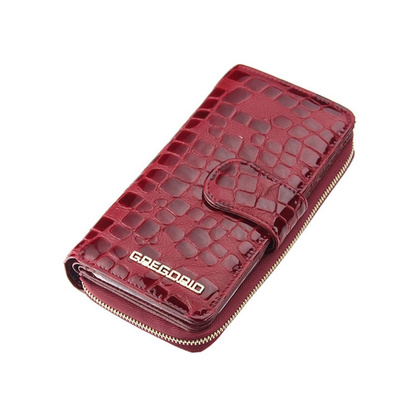 Portfel damski skórzany PELLUCCI FS-116 Popiel