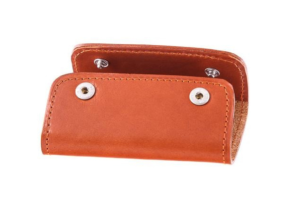 Etui na klucze skórzane Vintage P10 koniak