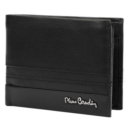 Portfel męski skórzany PIERRE CARDIN TILAK97 8806 Czarny