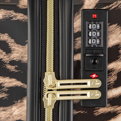 Mała kabinowa walizka PUCCINI BEVERLY HILLS ABS015C 6 Panterka
