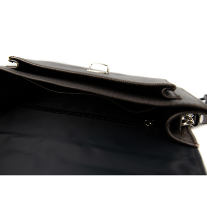 T-06 Torebka z klapką-skalisty siwy KEMER