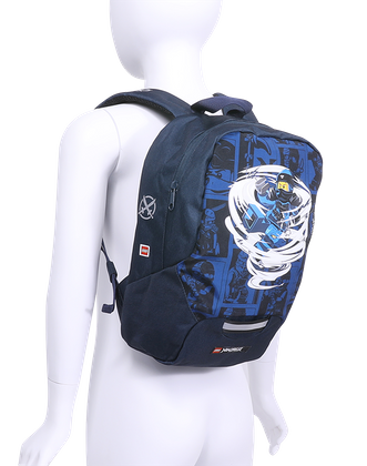 Plecak dziecięcy LEGO Ninjago Spinjitsu Jay 10030-2009 Granatowy