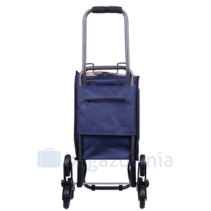 Wózek na zakupy KEMER BF103 SKŁADANY Granatowy - min. zamówienie 20 / 50 / 100 szt.