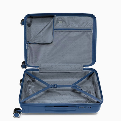 Średnia walizka PUCCINI TURIN PP030B 7A Granatowa