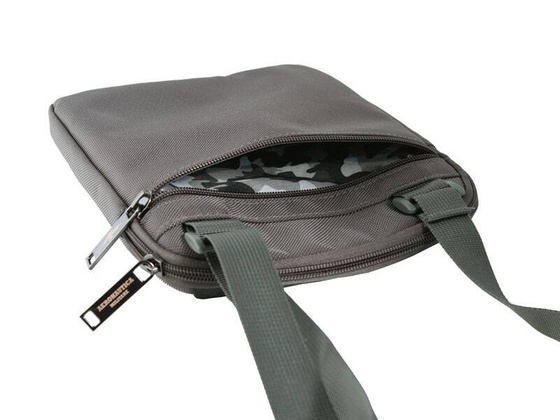 Torba na ramię AERONAUTICA MILITARE Drone Szara