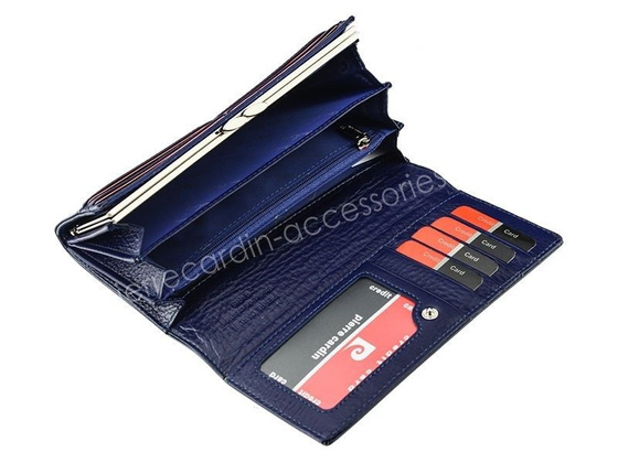 Portfel damski skórzany PIERRE CARDIN 05 LINE 100 Czerwony