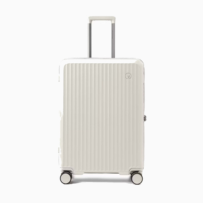 Średnia walizka PUCCINI MONTE CARLO PC036B 6B Beżowa