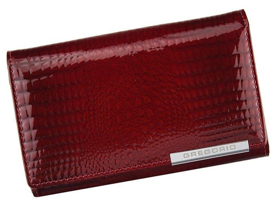 Portfel damski skórzany PELLUCCI GF101 Czerwony