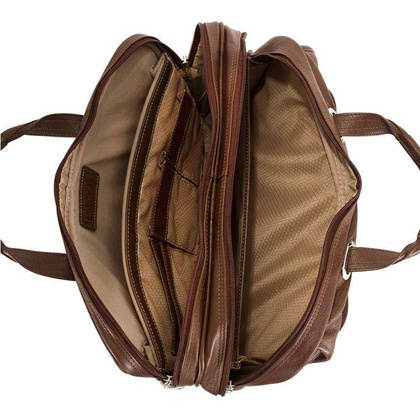 Torba na laptop McKlein Irving Park 15,6" Brązowa