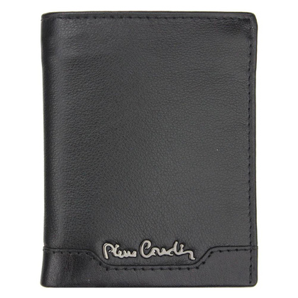 Portfel męski skórzany PIERRE CARDIN TILAK37 1810 RFID Czarny