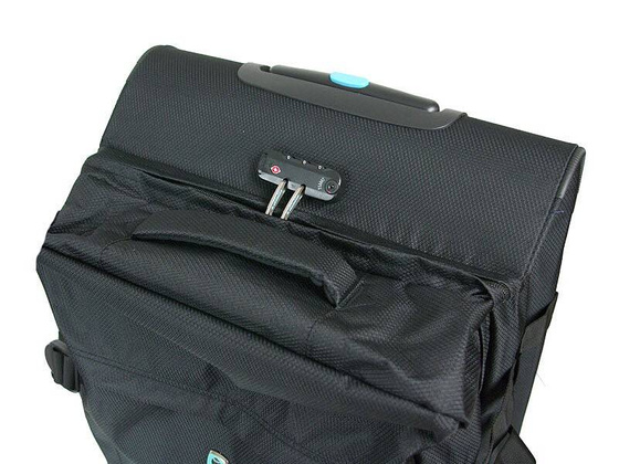 Torba podróżna na kołach DIELLE Czarna