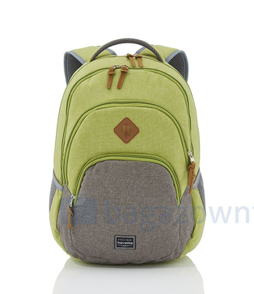 Plecak na laptop do 15,6" TRAVELITE Basics Melange 96308-80 Zielony