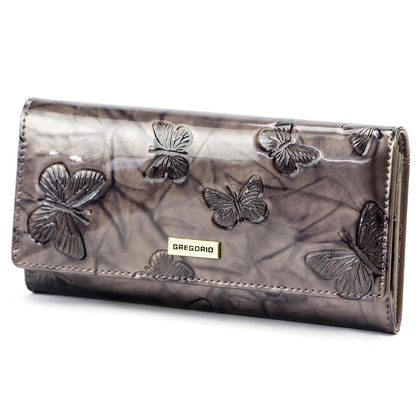 Portfel damski skórzany PELLUCCI BTS-100 Czerwony