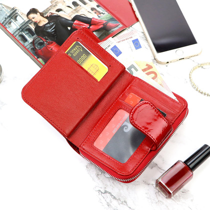 Pierre Cardin Skórzany portfel damski