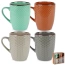 Kubki ceramiczne 400 ml 4 szt.
