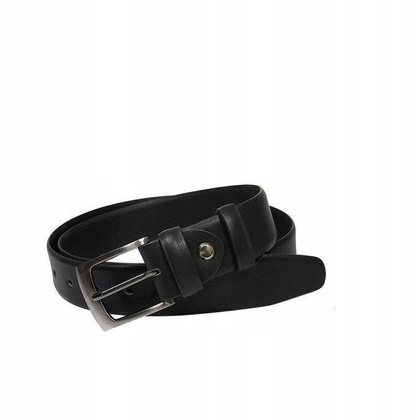 Klasyczny pasek męski z wysokojakościowej skóry naturalnej