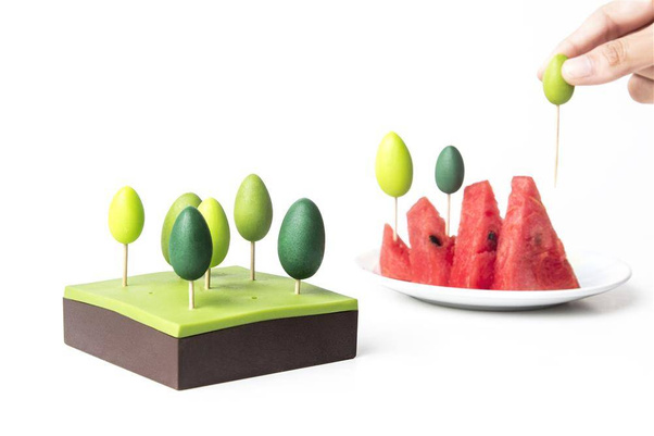 Widelczyki Forest Party zielone 10218-GN