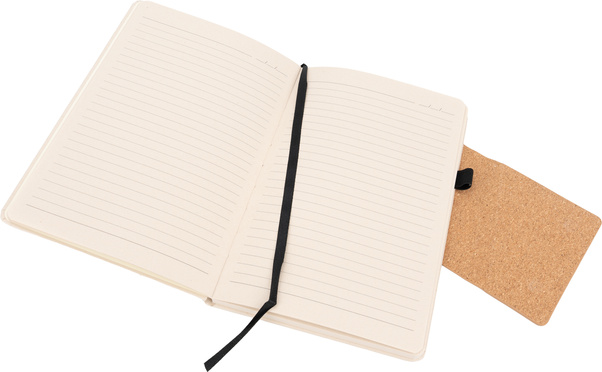 Notatnik A5 w linie z kartonu po mleku