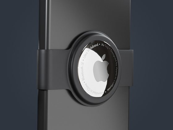 Etui na karty kredytowe RFID ZEN z uchwytem na AirTag 2157