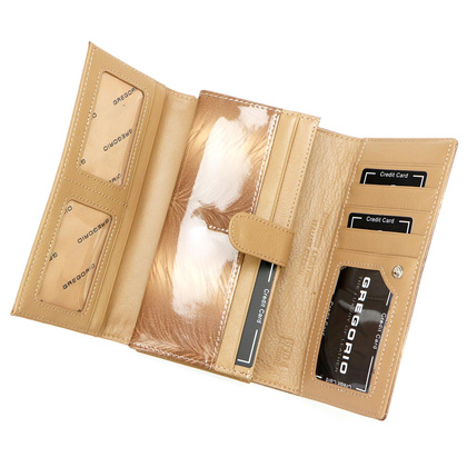 Duży portfel damski skórzany PELLUCCI FF-102 Czarny