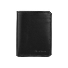 Męski czarny portfel Canaletto skóra garbowana roślinnie PM265s163gr RFID