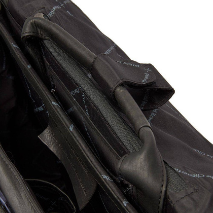 Torba rowerowa na tablet 9,7" oraz laptop 15,6" Czarna - min. zamówienie 20 / 50 / 100 szt.