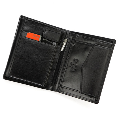 Portfel męski skórzany PIERRE CARDIN YS602 326 Czarny