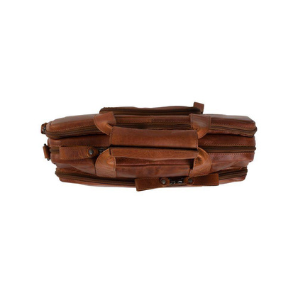 Torba rowerowa z miejscem na tablet 9,7" oraz laptop 15,6" Koniak - min. zamówienie 20 / 50 / 100 szt.